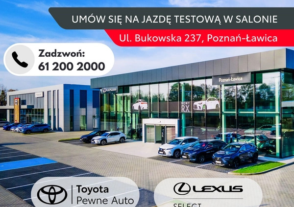 Toyota bZ4X cena 192900 przebieg: 5066, rok produkcji 2022 z Golina małe 596